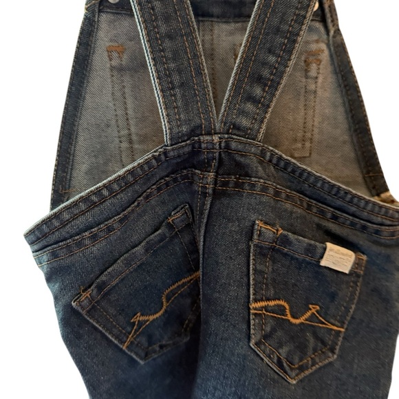 7 For All Mankind Toddler Overall Dress Size 2T - Picture 3 of 10